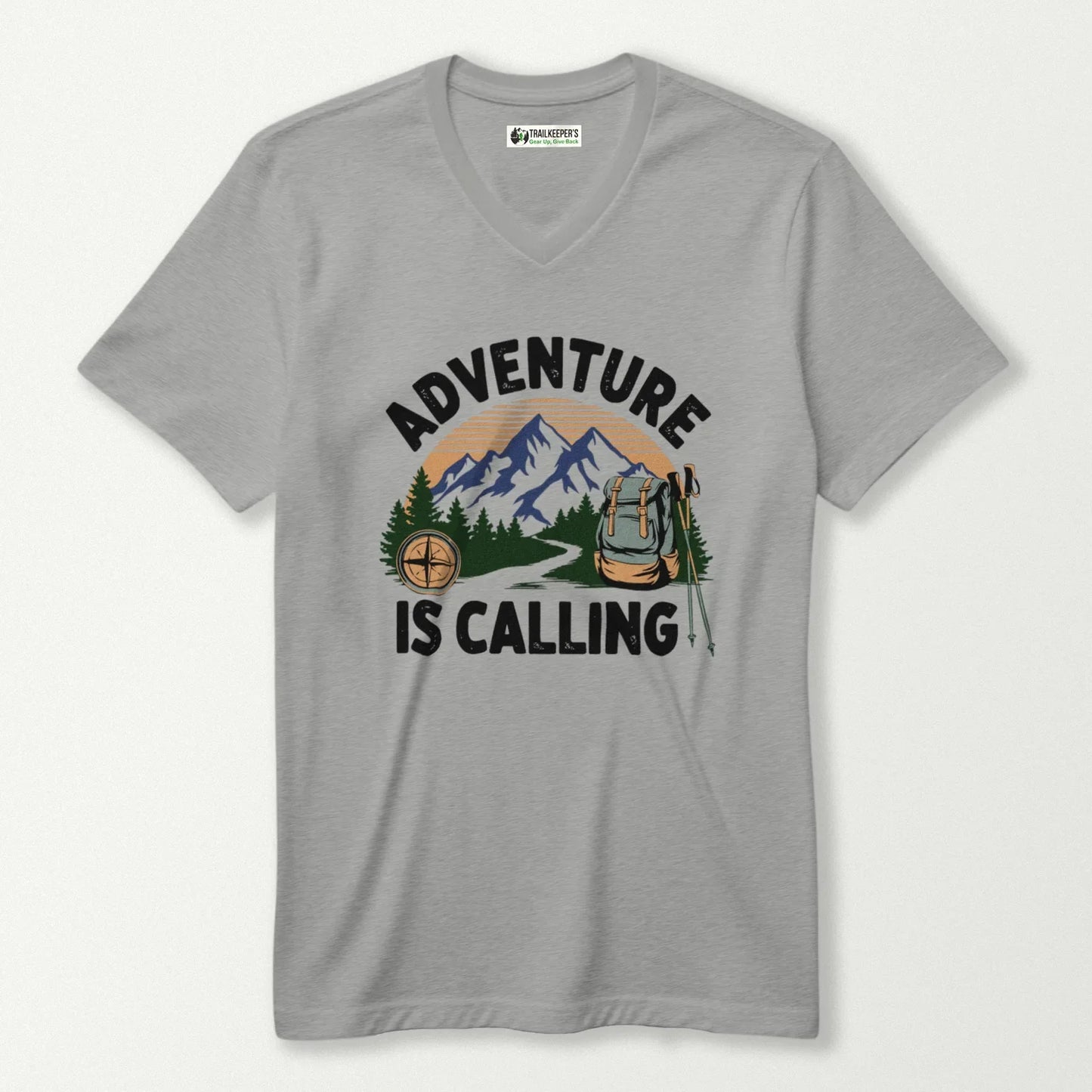 Adventure Is Calling V-Neck T-Shirt