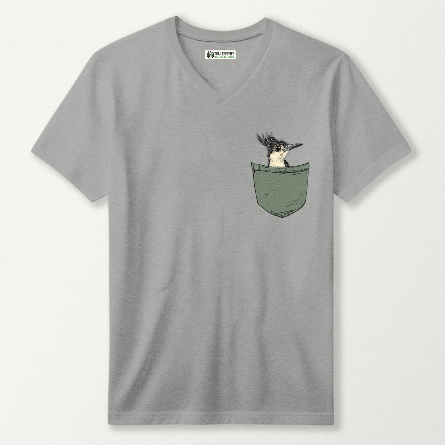Roadrunner In Pocket V-Neck T-Shirt