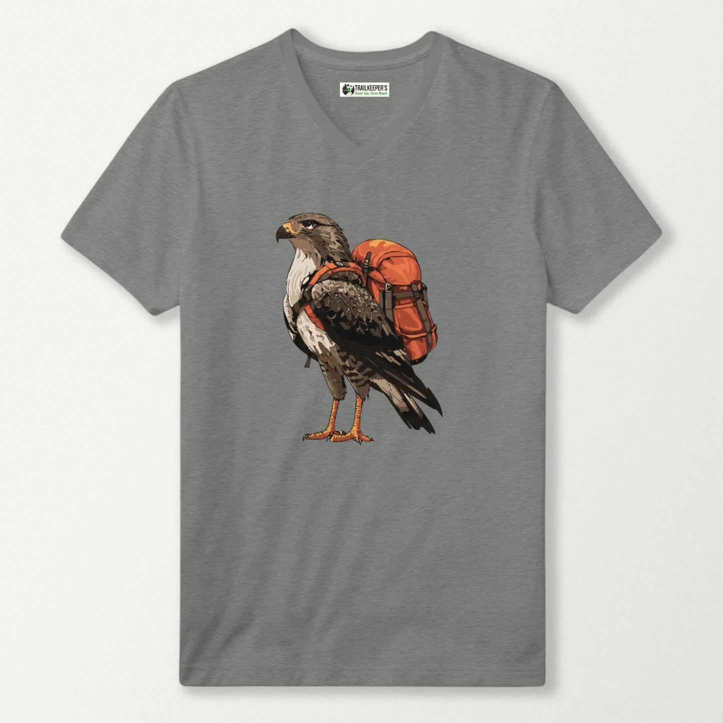 Buzzard Backpacker V-Neck T-Shirt