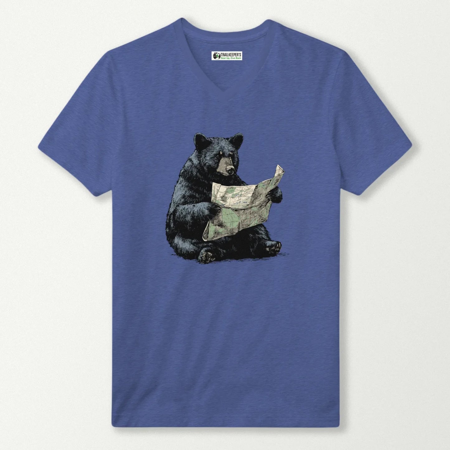 Black Bear Navigator V-Neck T-Shirt