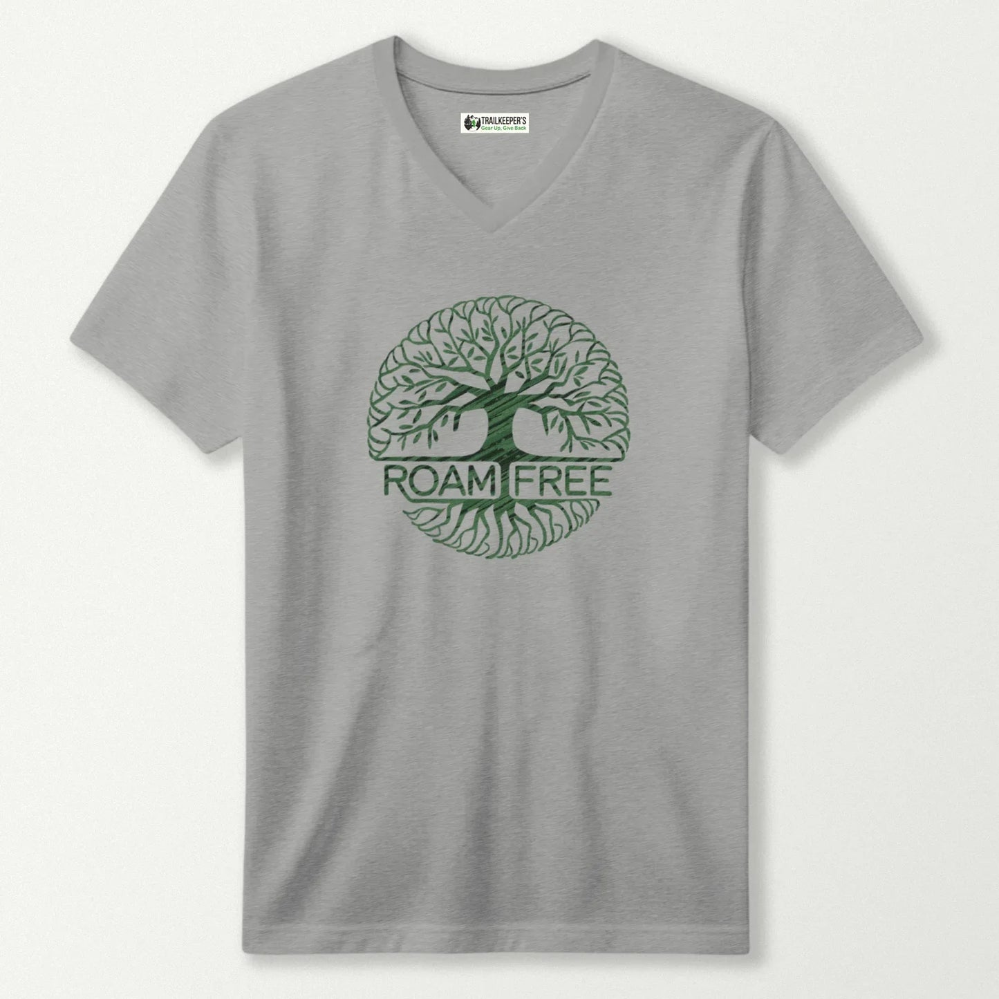 Roam Free Mandala V-Neck T-Shirt