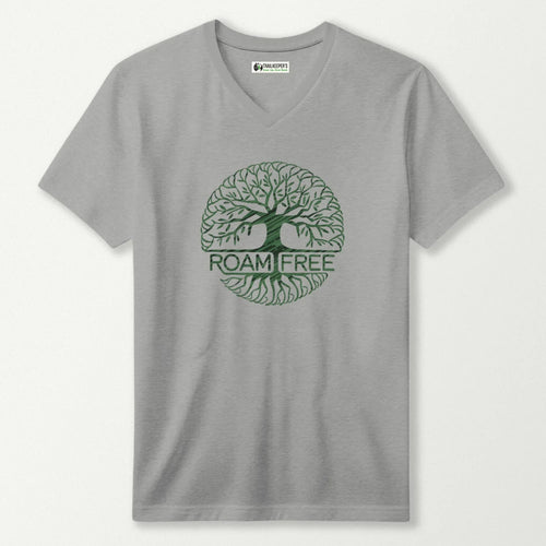 Roam Free Mandala V-Neck T-Shirt