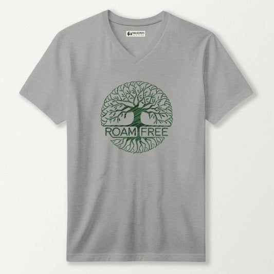 Roam Free Mandala V-Neck T-Shirt