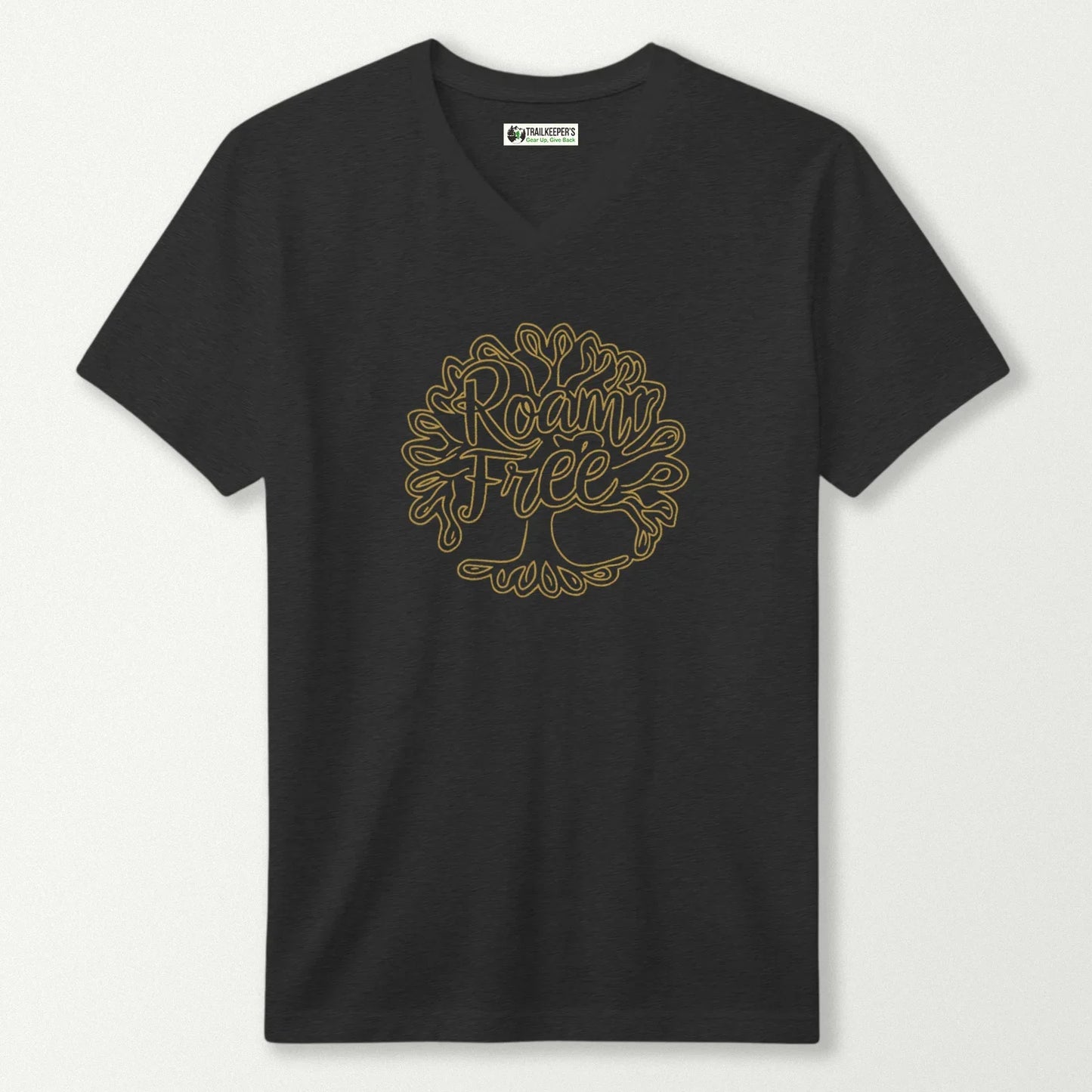 Roam Free Mandala V-Neck T-Shirt