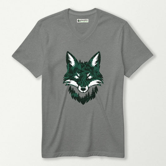 Fox Head Forest V-Neck T-Shirt