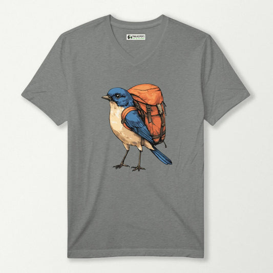 Bluebird Backpacker V-Neck T-Shirt
