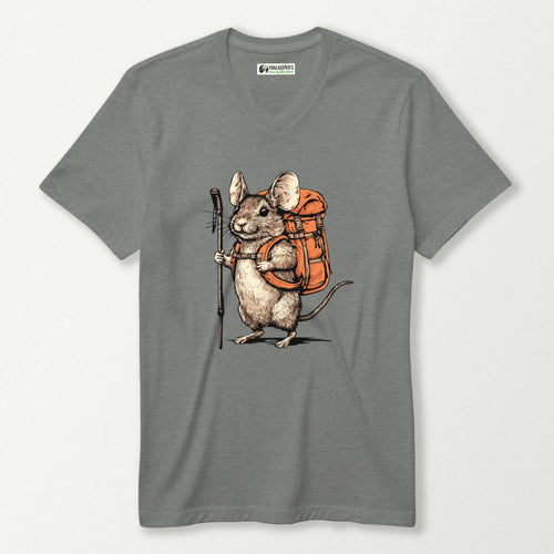 Field Mouse Backpacker V-Neck T-Shirt