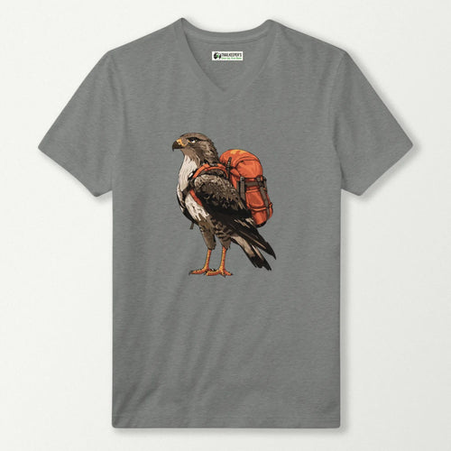 Buzzard Backpacker V-Neck T-Shirt