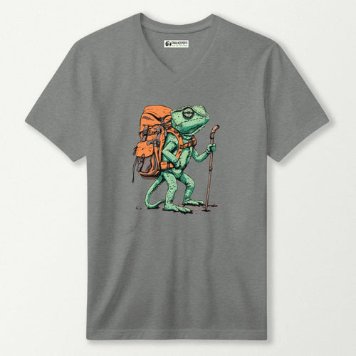 Chameleon Backpacker V-Neck T-Shirt
