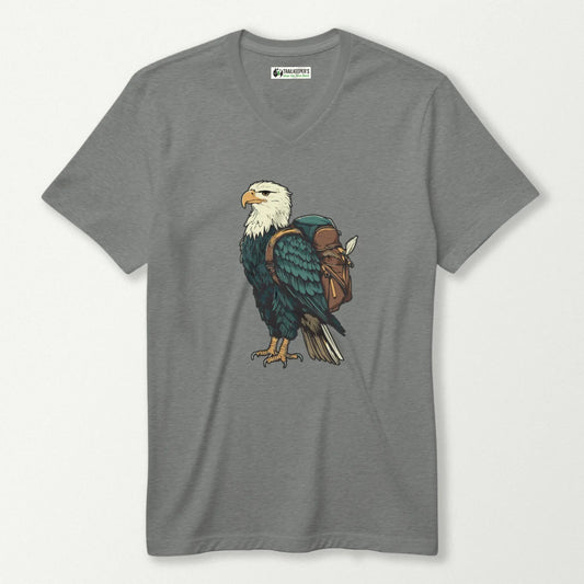 Eagle Backpacker V-Neck T-Shirt