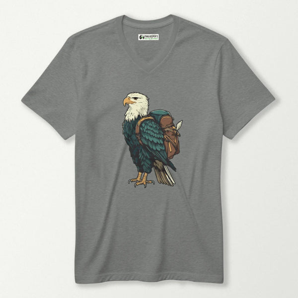 Eagle Backpacker V-Neck T-Shirt