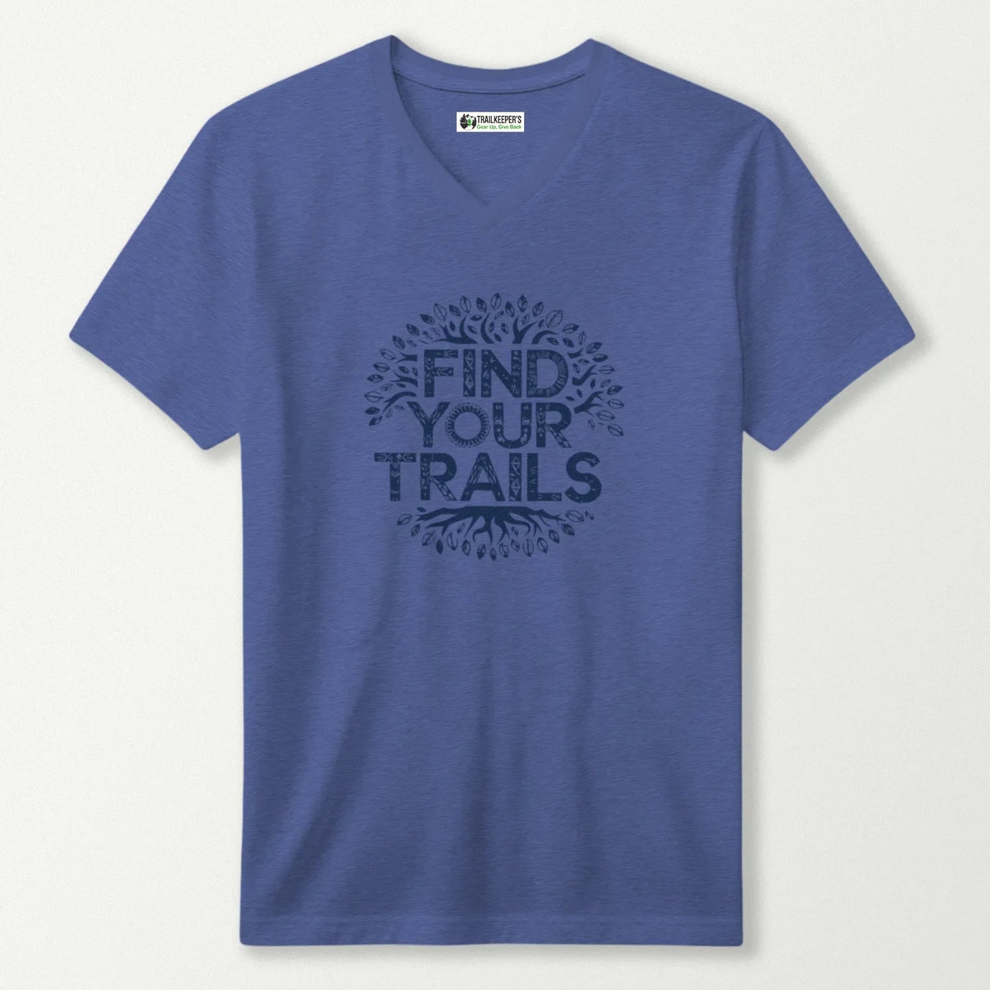 Find Your Trails V-Neck T-Shirt