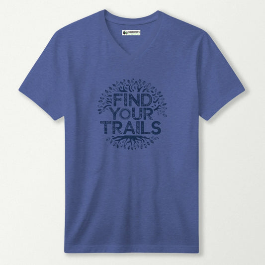 Find Your Trails V-Neck T-Shirt