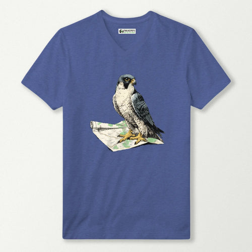 Peregrine Falcon Navigator V-Neck T-Shirt