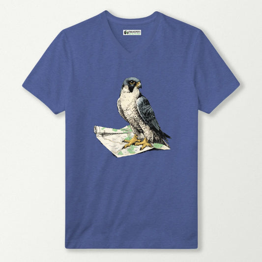 Peregrine Falcon Navigator V-Neck T-Shirt