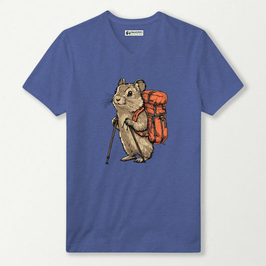 Pika Backpacker V-Neck T-Shirt