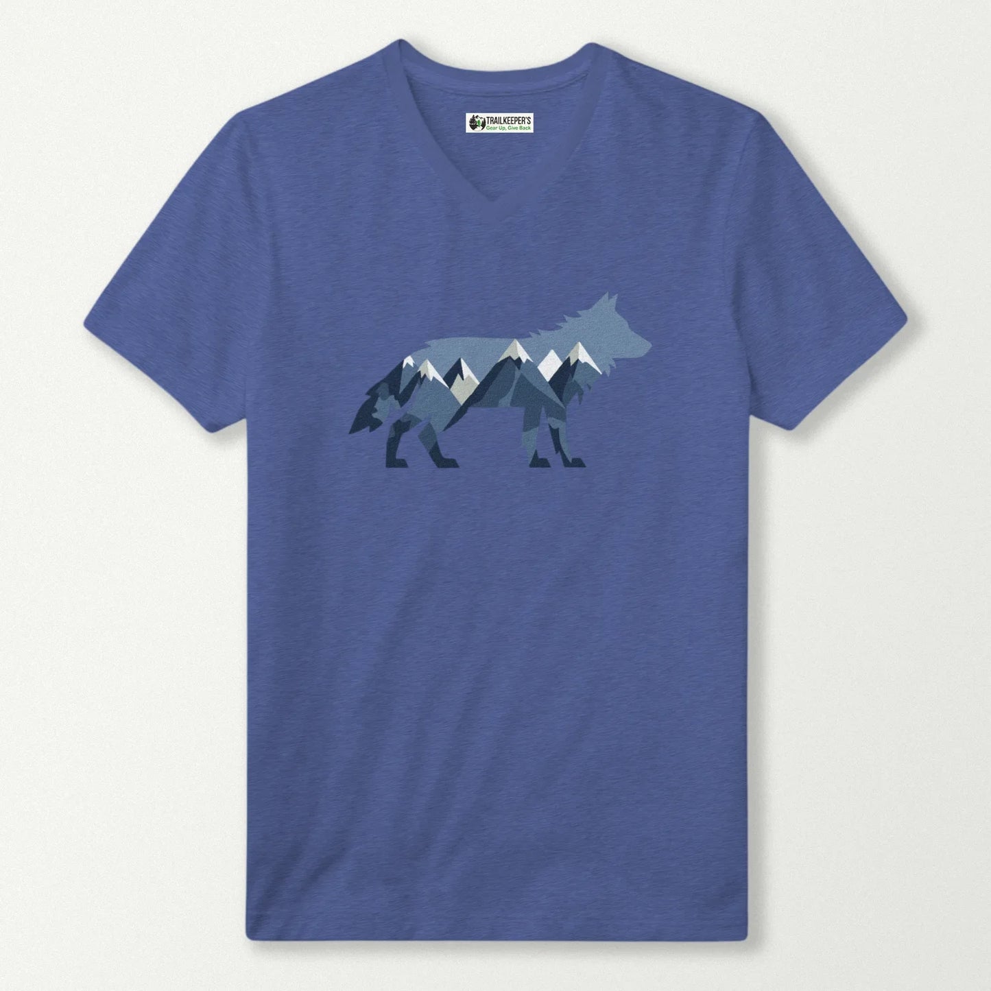 Wolf Mountains V-Neck T-Shirt