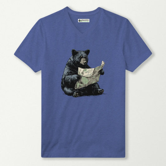 Black Bear Navigator V-Neck T-Shirt