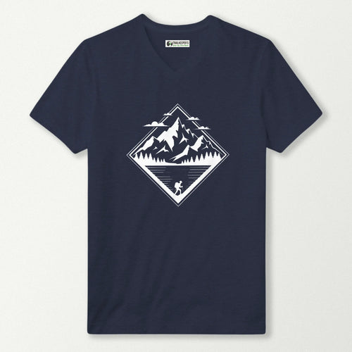 Scenic Hiking V-Neck T-Shirt
