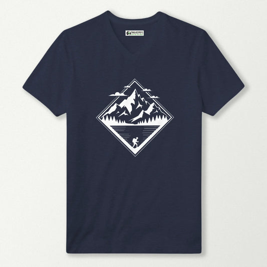 Scenic Hiking V-Neck T-Shirt